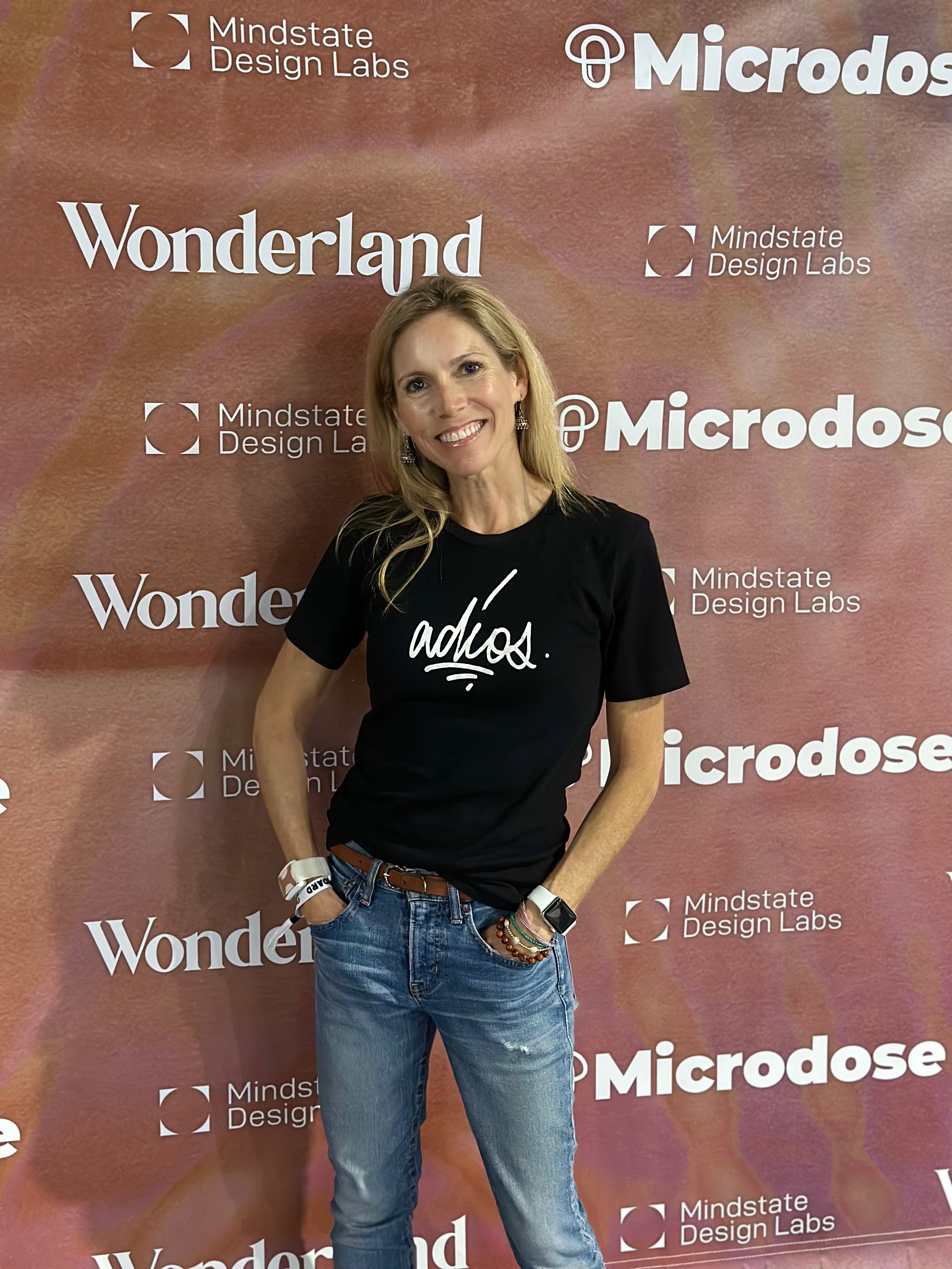adios Women's Bella + Canvas Cotton T-Shirt