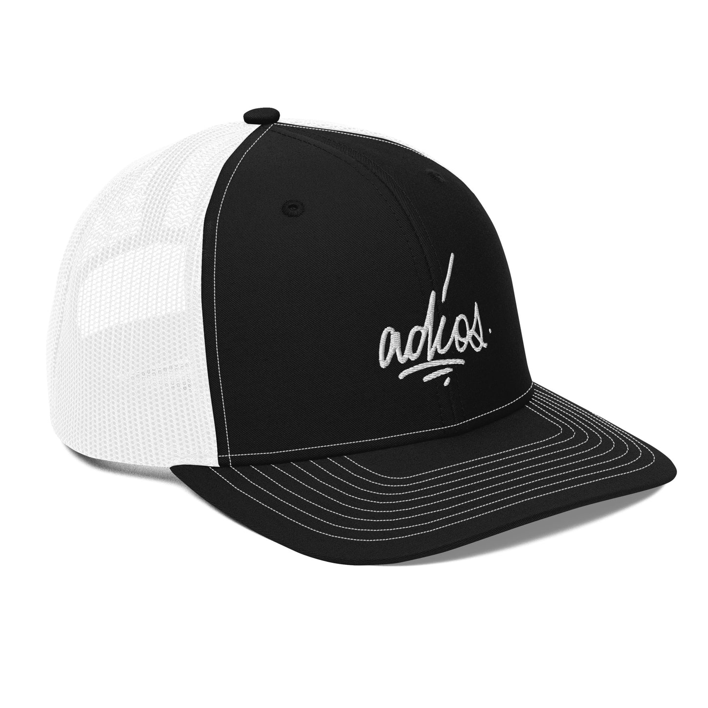 adios Richardson Trucker Cap embroidered