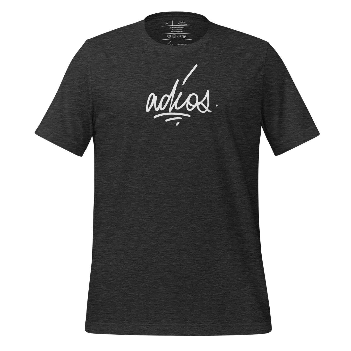 adios Unisex Bella + Canvas Cotton T-shirt