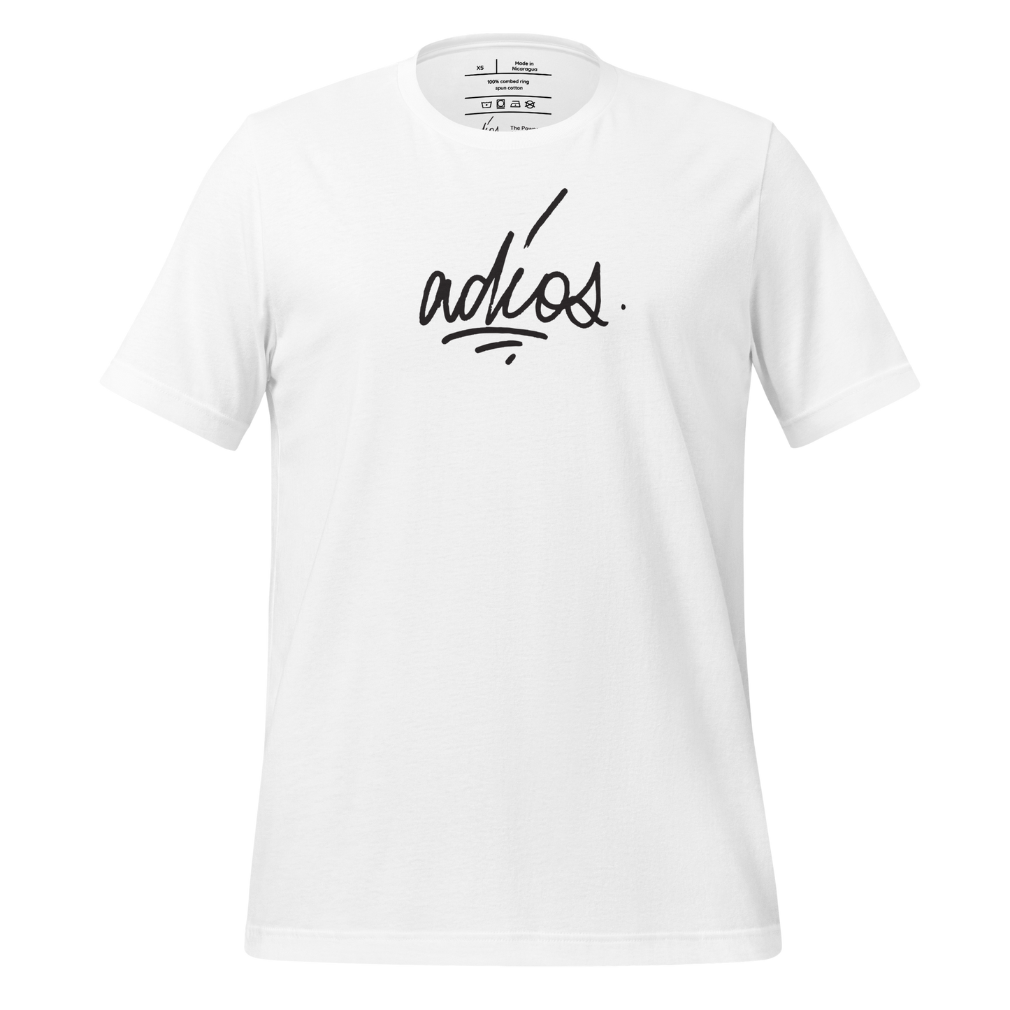 adios Unisex Bella + Canvas Cotton T-shirt