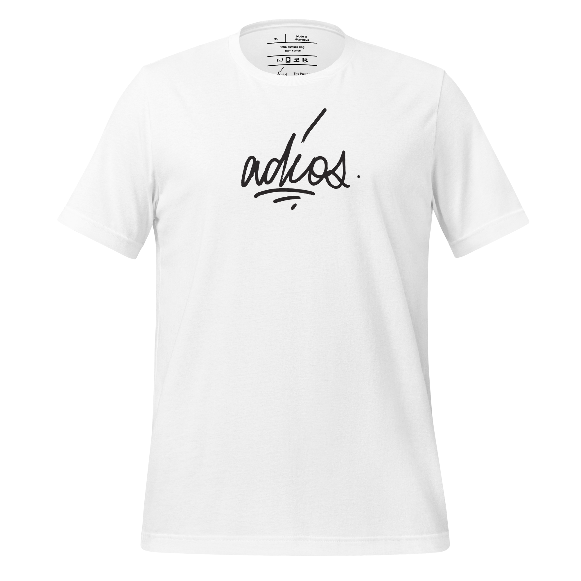 adios Unisex Bella + Canvas Cotton T-shirt