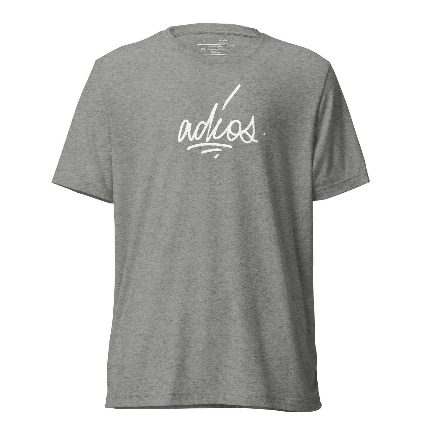 adios Unisex Bella + Canvas Triblend T-Shirt