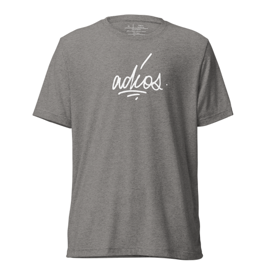 adios Unisex Bella + Canvas Triblend T-Shirt